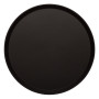 Cambro Treadlite Round Non-Slip Tray - Black - 355mm