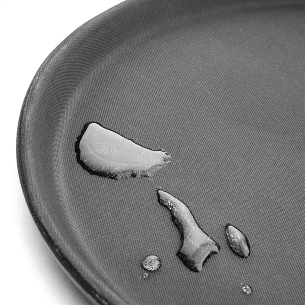 Olympia Kristallon Fibreglass Round Anti-Slip Bar Tray large