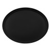 Cambro Camtread Non-Slip Oval Tray - Black - 560x685mm