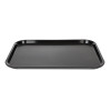 Cambro Fast Food Rectangular Tray - Black -  300x410mm