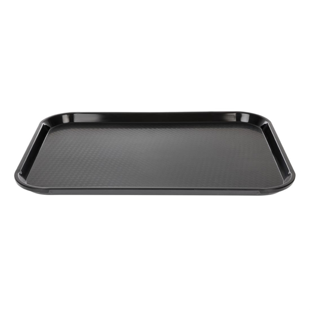Cambro Fast Food Rectangular Tray - Black -  300x410mm