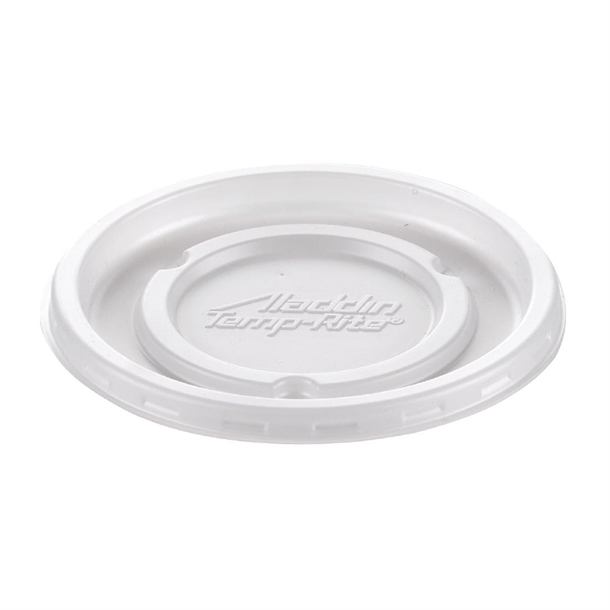 Aladdin Temp-Rite Disposable Flat Lids for 230ml Bowls (1000 Pack)