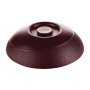 Aladdin Temp-Rite Allure Insulated Domes Burgundy 230mm (12 Pack)