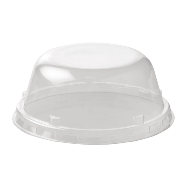 Aladdin Temp-Rite Disposable Clear Dome Lids for 150ml Bowls (1000 Pack)