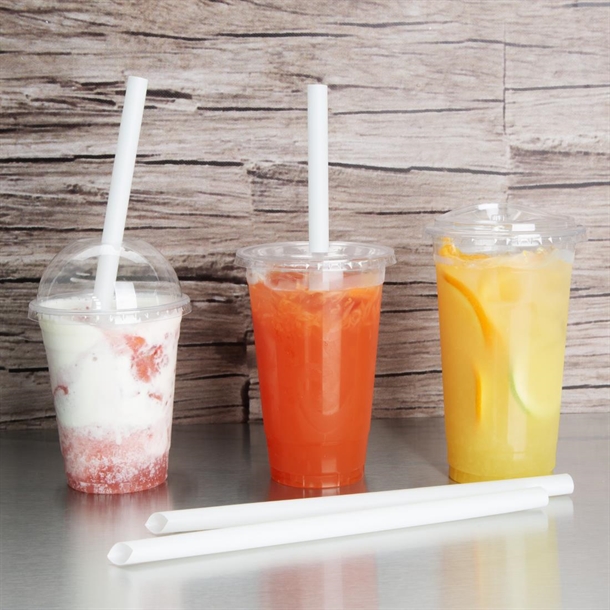 Fiesta Recyclable rPET Domed Lids for 340/455/568ml Cups (400 Pack)