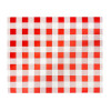Fiesta Compostable Red Gingham Greaseproof Sheets 380x310mm (Pack 200)