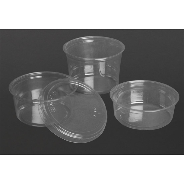 Fiesta Recyclable rPET Deli Cups 225ml (300 Pack)