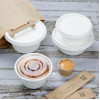 Fiesta Compostable Bagasse Bowl Base 500ml (50 Pack)