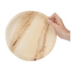 Fiesta Compostable Palm Leaf Plates Round 250mm (100 Pack)