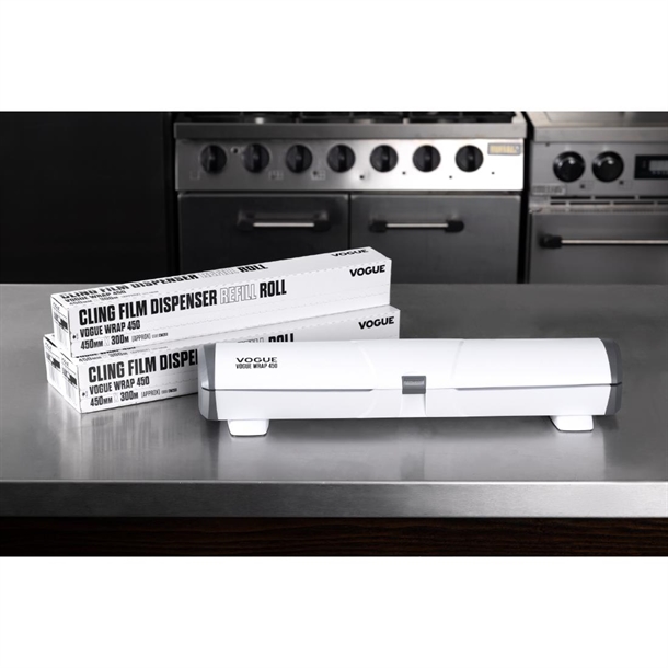 Vogue Wrap 450 Cling film Refill Bundle with Free Dispenser