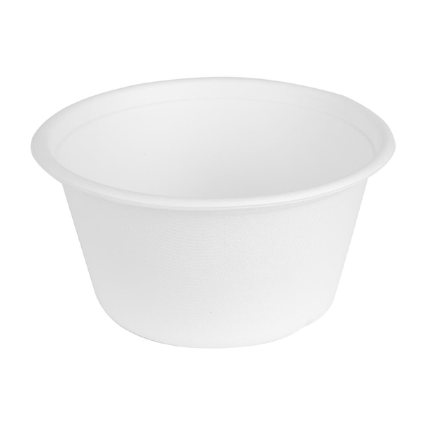 Fiesta Compostable Bagasse Bowl Base 900ml (50 Pack)