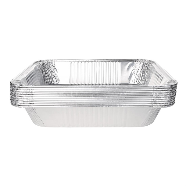 Fiesta Recyclable Foil Container 1/2 Gastronorm (5 Pack)