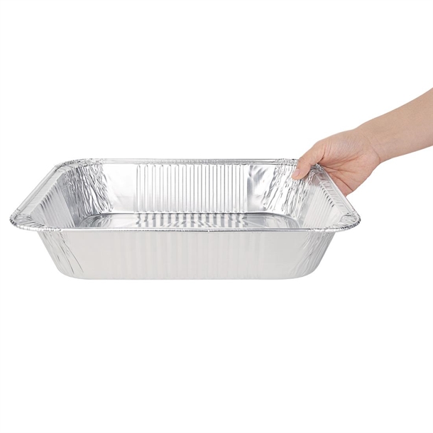 Fiesta Recyclable Foil Container 1/2 Gastronorm (5 Pack)