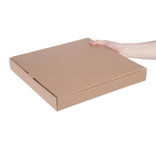 Fiesta Compostable Plain Pizza Pack Boxes Large (50 Pack)