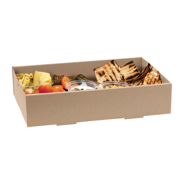 BioPak BioBoard Catering Tray Bases Medium (100 Pack)
