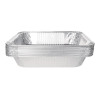 Nisbets Essentials Foil Containers and Lids 450ml (50 Pack)
