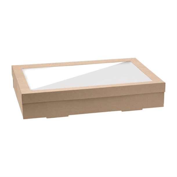 BioPak BioBoard Catering Tray Bases Extra Large (50 Pack)
