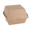 Fiesta Compostable Kraft Burger Boxes Large 112mm (150 Pack)