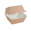 Fiesta Compostable Kraft Burger Boxes Large 112mm (150 Pack)