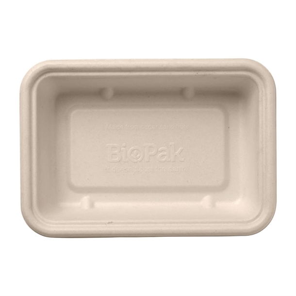 BioPak BioCane Takeaway Bases Natural 500ml (Pack 500)