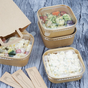 Fiesta Recyclable Square Takeaway Container Bases