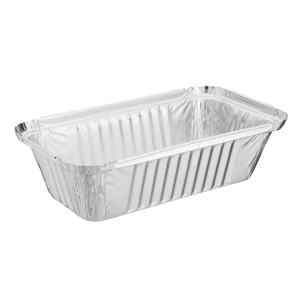 Nisbets Essentials Foil Containers and Lids 250ml (50 Pack)