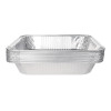 Nisbets Essentials Foil Containers and Lids 250ml (50 Pack)