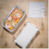 Nisbets Essentials Foil Containers and Lids 250ml (50 Pack)