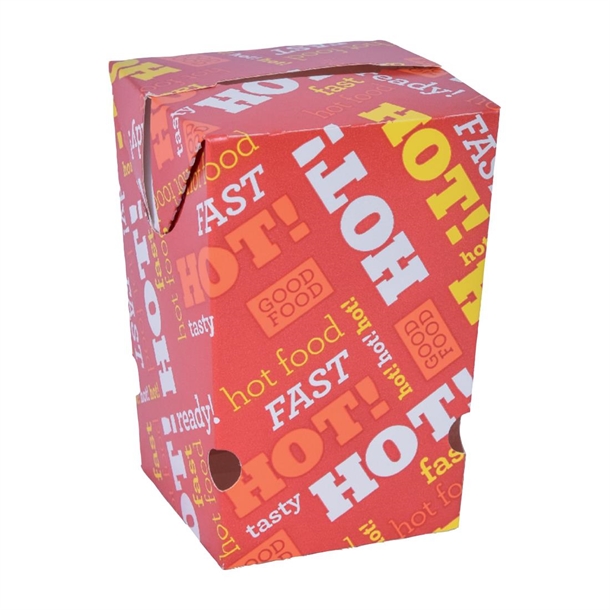 Detpak Hot Fast Food Small Chip Carton (Pack 50)