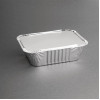Waxed Lids for Fiesta Recyclable Medium Foil Containers (500 Pack)