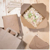 Fiesta Compostable Paperboard Food Cartons 1800ml / 63oz (200 Pack)