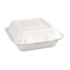 Fiesta Compostable Bagasse Food 3 Compartment Container 223mm  (200 Pack)