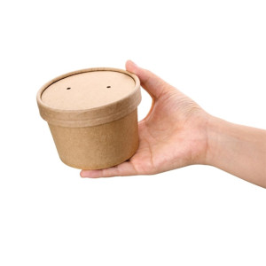 Fiesta Recyclable Soup Container Lids 98mm (500 Pack)