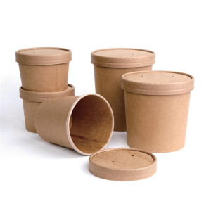 Fiesta Compostable Soup Container 455ml (500 Pack)