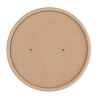 Fiesta Compostable Biodegradable Paper Soup Container Lids 98mm (500 Pack)