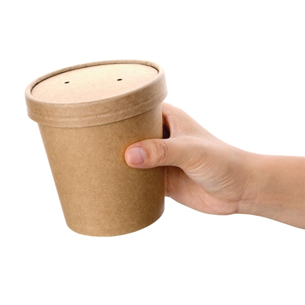 Fiesta Recyclable Soup Container 455ml (500 Pack)