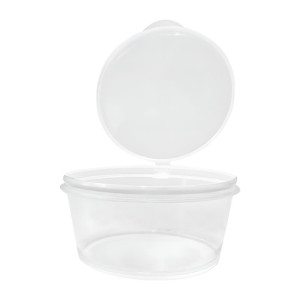 Fiesta Recyclable Portion Pots with Lids 25ml (50 Pack)