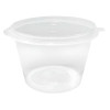Fiesta Recyclable Portion Pots with Lids 100ml (50 Pack)