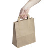 Fiesta Compostable Recycled Brown Paper Carrier Bags Medium (250 Pack)