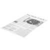 Greaseproof Paper Squares Newsprint
