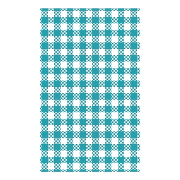 Greaseproof Paper Gingham Teal 310mm