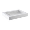 Detpak Flat Long Patisserie Box White (Pack 50)