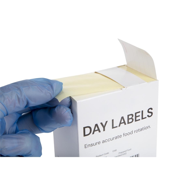 Hygiplas Removable Prepped Food Labels (500 Pack)