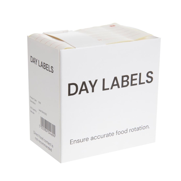 Hygiplas Removable Prepped Food Labels (500 Pack)