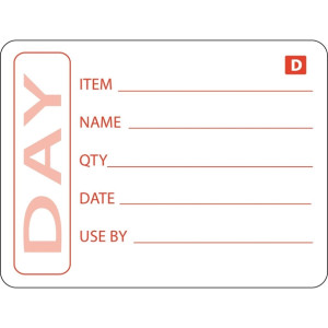 Hygiplas Dissolvable Prepared Food Labels (250 Pack)