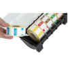 Hygiplas Removable Colour Coded Food Labels with 25mm (1") Dispenser