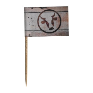 Bamboo Steak Markers - Medium (Pack 200)