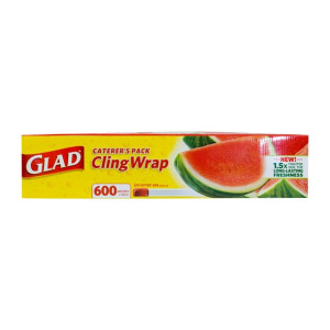Glad wrap 600m x 450mm dispenser