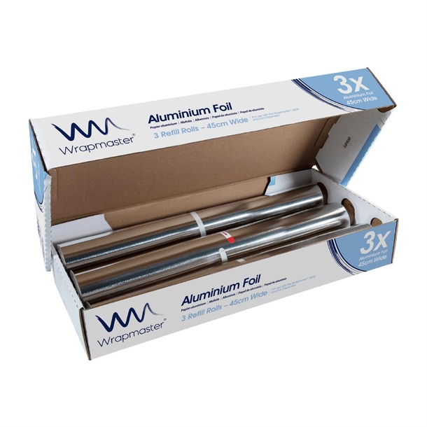 Wrapmaster Foil Refills 90m x 460mm (3 Pack)