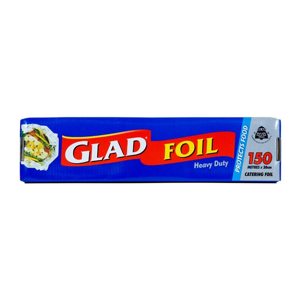 Glad heavy duty foil -  150m x 300mm